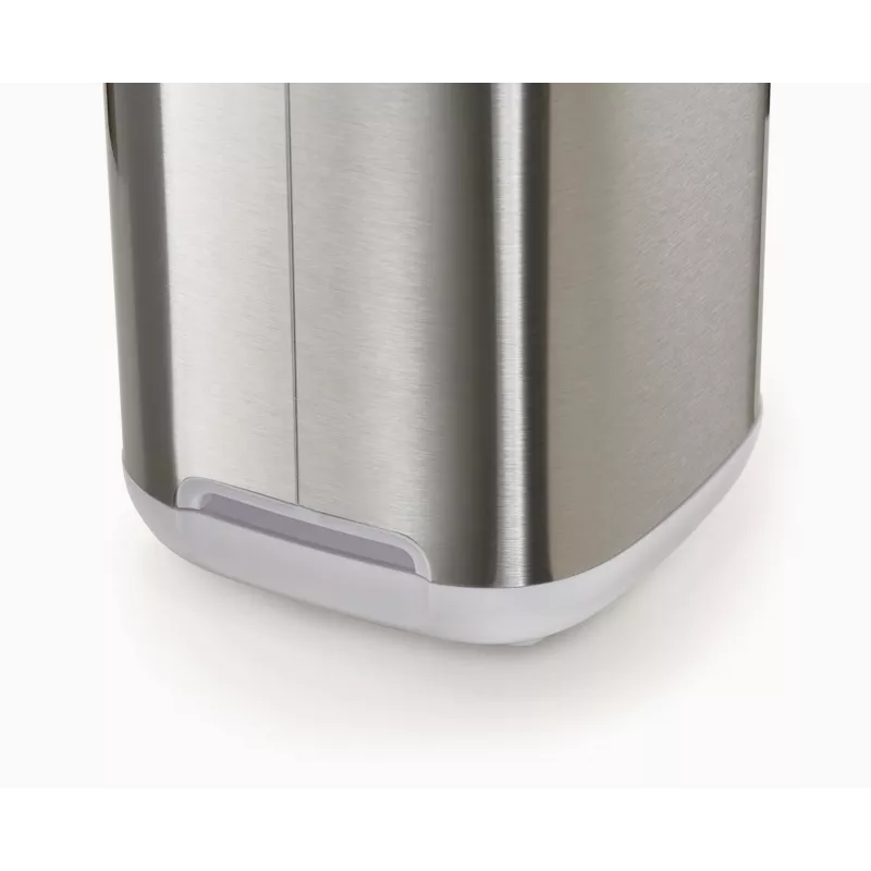 Joseph Joseph EasyStore Zahnbürstenhalter – Edelstahl – freistehend – silber – 6 Fächer