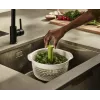 Joseph Joseph Spindola Green In-Sink Salad Spinning Colander