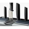 Joseph Joseph Folio Plus 8-teiliges Messer- und Schneidebrett-Set in Grau