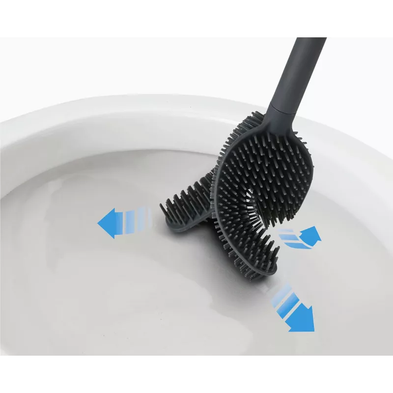 Joseph Joseph Flex 360 Toilet Brush Stainless Steel
