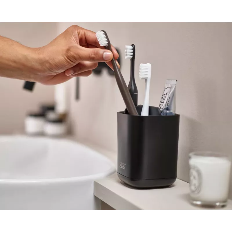 Joseph Joseph EasyStore Zahnbürstenhalter Matt Black