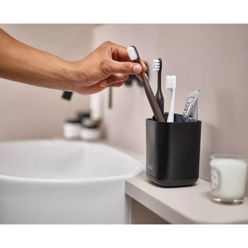 Joseph Joseph EasyStore Zahnbürstenhalter Matt Black