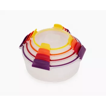 Joseph Joseph Nest Lock 4-teiliges Multicolor-Rundbehälter-Set