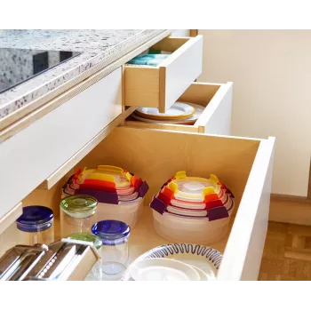 Joseph Joseph Nest Lock 4-teiliges Multicolor-Rundbehälter-Set