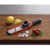 Joseph Joseph Handi-Grate 2-in-1 Mini Reibe & Hobel - Orange - Edelstahl