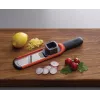 Joseph Joseph Handi-Grate 2-in-1 Mini Reibe & Hobel - Orange - Edelstahl