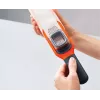 Joseph Joseph Handi-Grate 2-in-1 Mini Reibe & Hobel - Orange - Edelstahl