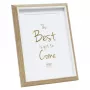 Deknudt S46WG4 P1 Resin Picture Frame 30x40 cm Nature/White with Passepartout