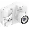 Denver KPC-1370W Weiße Kinderkamera mit Drucker 2,8 Zoll LCD 12MP Full HD 1080p