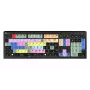 Logickeyboard LKB-EDIUS-A2PC-DE Full Size (100%) USB Scissor-Switch Keyboard QWERTZ Schwarz