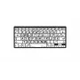 Logickeyboard Mac Bluetooth Braille Keyboard with Large Print Keys Black on White - 78 Keys