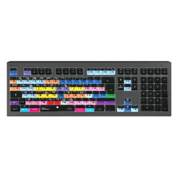 Logickeyboard Avid Media Composer Astra 2 Pro DE Mac Editing Keyboard (Deutsches Layout, hintergrundbeleuchtet, USB)