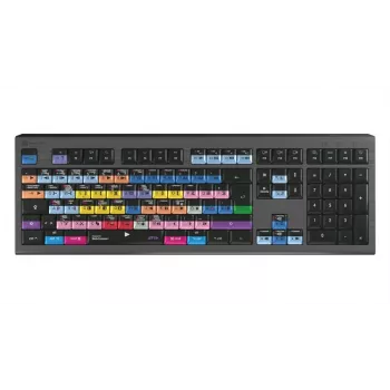 Logickeyboard Avid Media Composer Astra 2 Pro DE Mac Editing Keyboard (Deutsches Layout, hintergrundbeleuchtet, USB)