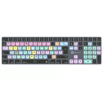 LogicKeyboard Apple Final Cut Pro X Titan French AZERTY Tastatur (Mac)
