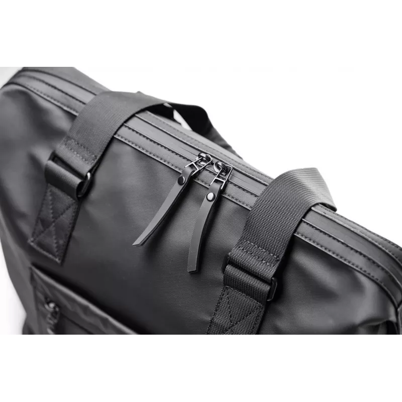 Trunk Travel Tote Bag - Shoulder Bag (Schwarz)