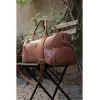 dbramante1928 Kalundborg Sport Weekender Bag - Leder-Reisetasche 15 (Tan)