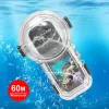 PULUZ Unterwasser-Gehäuse wasserdicht bis 60m für Insta360 X5 / X5 / PU760T