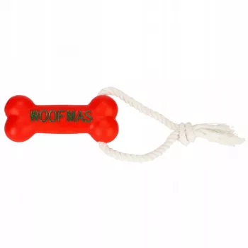 Paka Zwierzaka Seilspielzeug mit Knochen HOHOHO 13 cm