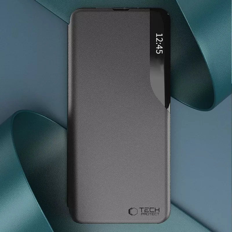 TECH-PROTECT Smart View Booklet Case für Xiaomi Redmi Note 14 Pro 5G / Poco X7 5G - Schwarz