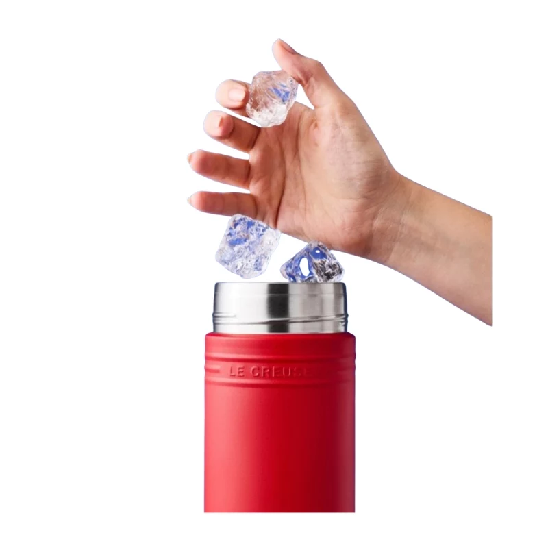 Le Creuset On The Go Wasserflasche Cerise 500 ml