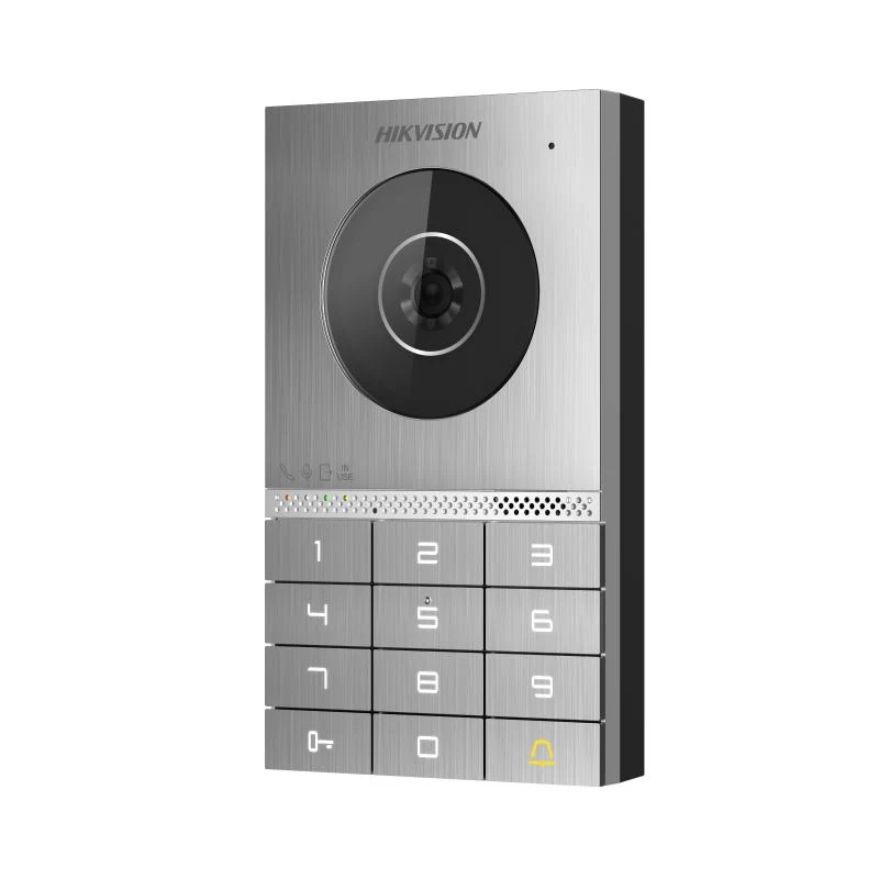 Hikvision DS-KV7023EY-IME2 Video-Türstation, 2 MP, PoE, IP65, IK08, Mifare