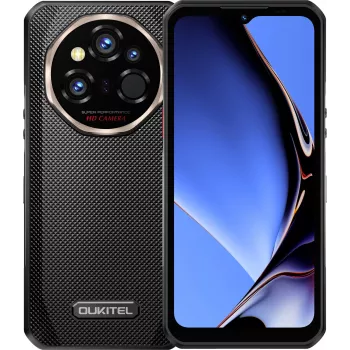 OUKITEL WP55 Ultra Thermal 6,6 Zoll 12/512GB 11000mAh Schwarz Smartphone