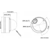 Hikvision DS-2CD1183G2-LIUF 2,8mm Dome 8MP IP Kamera