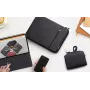 Inateck 13.3 Inch Laptop Sleeve with Accessory Pouch, Black-Grey