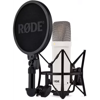 RODE NT1 Signature White - Großmembran-Kondensatormikrofon