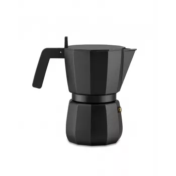 Alessi Mokka Espressomaschine DC06/6B Schwarz