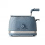 Guzzini Sous Chef Toaster mit klappbaren Zangen für 2 Scheiben, Marineblau