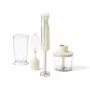 Guzzini Sous Chef Stabmixer mit Zubehör, Creme (14840004)