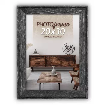 ZEP Torino Black 20x30 Wood Picture Frame RT223L