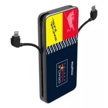 Mophie Powerstation Plus 10K Red Bull Racing 10000 mAh Power Bank mit USB-C und Lightning