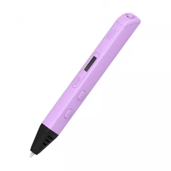 myFirst 3D Pen Artist - 3D-Druckstift, inklusive 6 bunter PLA-Filamente (Lila)