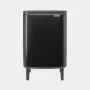 Brabantia BO Mülleimer HI 12 L Matt Schwarz
