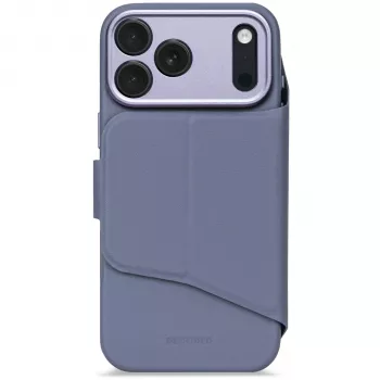 Decoded Textured Silicone Detachable Wallet Case für iPhone 17 Pro Max mit MagSafe - Forever Blue