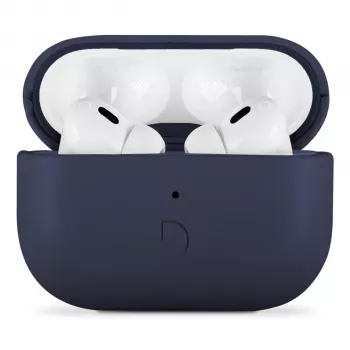 Decoded Leder AirCase Pro für AirPods Pro 3 Navy