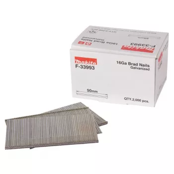 Makita Brad Nails 18 Gauge 1.3x50mm 2000 Stk. F-33993