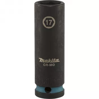 Makita 1/2 inch Schlag-Steckschlüsseleinsatz 17 mm, Black Phosphate (E-16477)