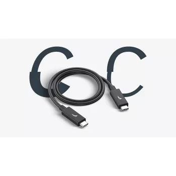 Angelbird USB 3.2 Gen 2x2 Kabel USB-C auf USB-C 25cm Schwarz