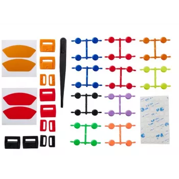 Asetek SimSports Colour Kit für Forte Pedals – Bremselastomere & Drosselfedern