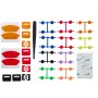 Asetek SimSports Colour Kit für Forte Pedals – Bremselastomere & Drosselfedern
