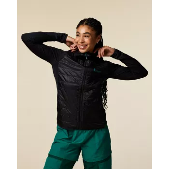 Cotopaxi Capa Hybrid Insulated Hooded Jacket Women's - Cotopaxi Black, Größe S