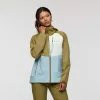 Cotopaxi Impermeo 3L Hooded Shell Jacket - Moss/Sea Spray - XS