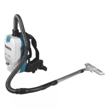 Makita VC008GZ09 40V XGT Akku-Rucksackstaubsauger - 180 mbar max. Saugkraft, 2,0 L Staubbeutel, HEPA-Filter, Gerät nur
