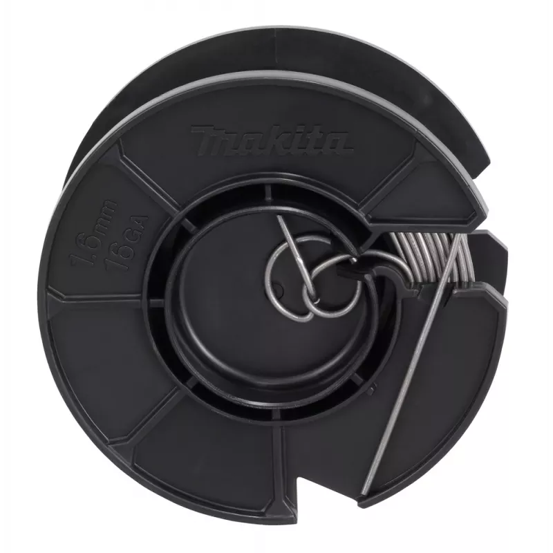 Makita 1915N0-0 Blanker Bindedraht für Bewehrungsanschlüsse 1,6 mm x 30,0 m, 32 Stück