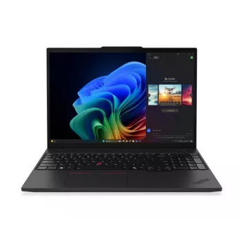 Lenovo ThinkPad T16 Gen 4 (AMD) Copilot+ PC 21QN001XPB Laptop, 16 Zoll WUXGA IPS, AMD Ryzen AI 7 PRO 350, 16GB DDR5, 512GB SSD, Windows 11 Pro, englische Tastatur