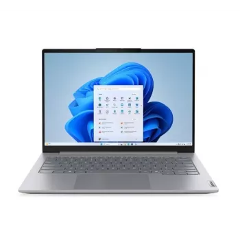 Lenovo ThinkBook 14 G8 21SJ00V6PB Laptop, Intel Core Ultra 5 225U, 16GB RAM, 512GB SSD, 14,0 inch WUXGA IPS, Windows 11 Pro, Luna Grey, 3 Jahre Vor-Ort-Garantie + CO2-Ausgleich