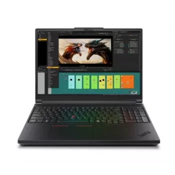 Lenovo ThinkPad P16 G3 Mobile Workstation 21RQ005CPB, Intel Core Ultra 7 255HX, 32GB DDR5, 1TB SSD, NVIDIA RTX PRO 2000 8GB, 16,0 inch WQUXGA IPS, Windows 11 Pro, Schwarz, 3Y Premier NBD + 3Y CI + CO2 Offset